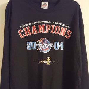 NBA 2004 Champions Shirt